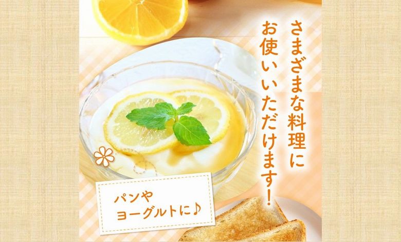 054-21 西垂水養蜂園 レモンの蜂蜜漬け