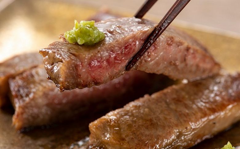 080-13 鹿児島県産黒毛和牛ロースステーキ2枚