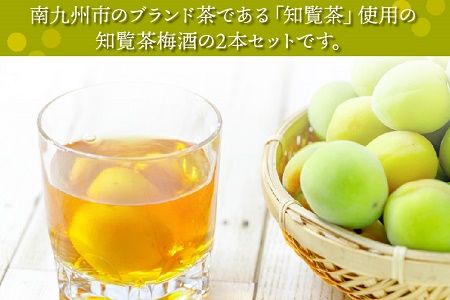 026-75 「上等梅酒知覧茶」720ml×2本
