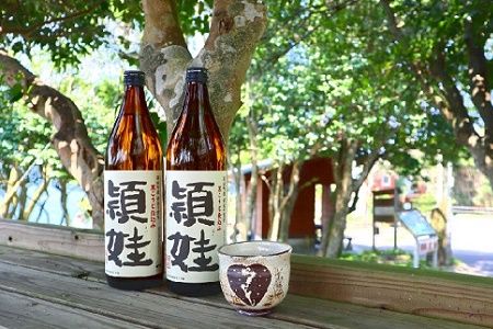 047-02 まちおこし焼酎「頴娃（えい）」1.8L×2本セット