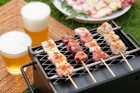 052-28 鹿児島県産黒豚串～焼とん～6本×5P（特製スパイス塩付き）