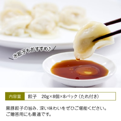 「かごしま黒豚さつま」餃子64個セット【配送不可地域：離島】