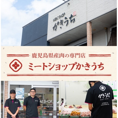 鹿児島県産黒毛和牛ハンバーグ・黒豚ロース味噌漬セット【配送不可地域：離島】