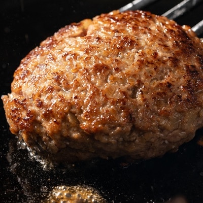 鹿児島県産 黒牛×黒豚ハンバーグ9個【配送不可地域：離島】