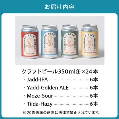 クラフトビール24本セット【配送不可地域：離島】