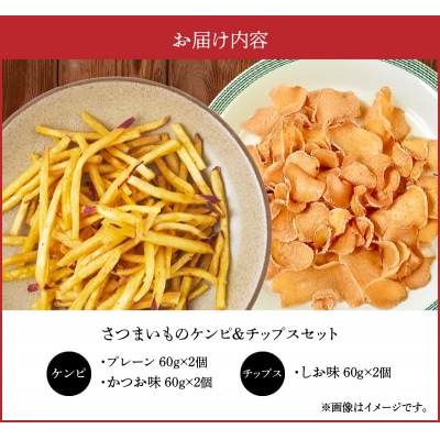 さつまいものケンピ＆チップス セット