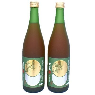 「上等梅酒知覧茶」720ml×2本