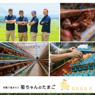 【発送月固定定期便】菊ちゃんのたまご(特級卵)(1・2・3月コース)全3回