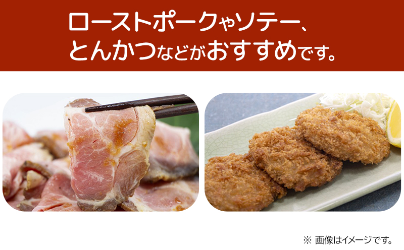 052-30 鹿児島県産黒豚ヒレブロック3本約1.5kg