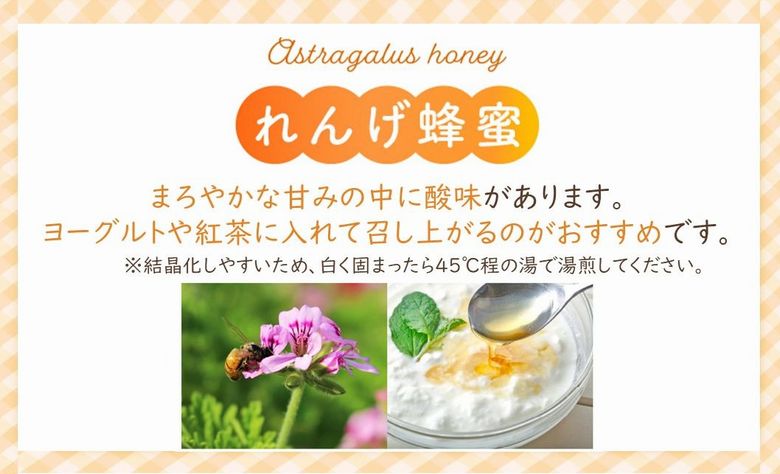 054-23 旅するはちみつ300g【れんげ蜂蜜】