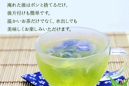 051-22 鹿児島知覧茶煎茶ティーバッグ6本セット