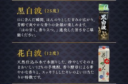【パック焼酎定期便】1.8Lパック芋焼酎コース 全12回 計24本 026-A-065