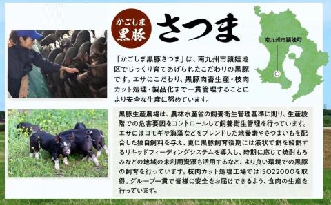 【全3回】お鍋シーズン限定!かごしま黒豚しゃぶしゃぶ定期便 052-32