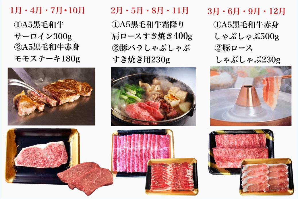 農家のお肉工場直送【3回定期便】鹿児島県産お肉満足定期便 027-94