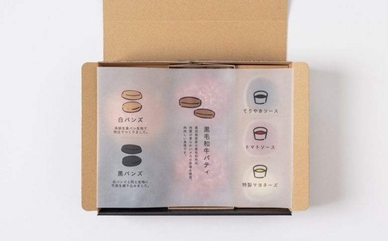 084-19 ハンバーガーキット（4食セット）