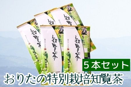 049-11 おりたの特別栽培知覧茶5本セット