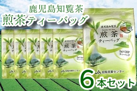 051-22 鹿児島知覧茶煎茶ティーバッグ6本セット