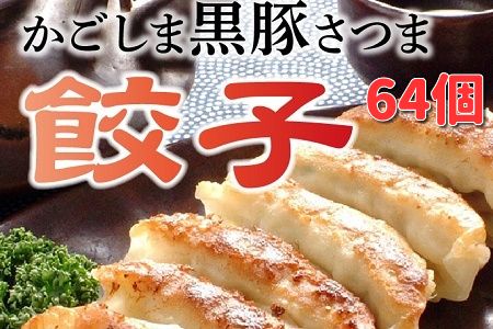 052-03 「かごしま黒豚さつま」餃子64個セット