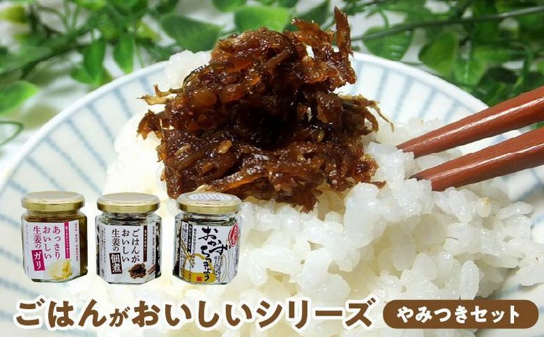 017-11 ごはんがおいしいシリーズ（やみつきセット）