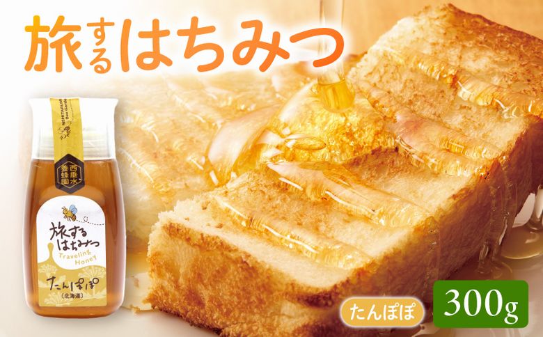054-29 旅するはちみつ300g【たんぽぽ蜂蜜】