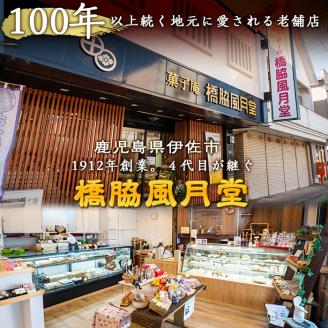 isa322 創業100年以上の老舗菓子店が作るつぶあんの栗もなか(10個) 老舗 栗 まるごと 最中 和菓子 粒あん プレゼント ギフト 菓子 贈り物 【橋脇風月堂】