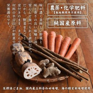 A1-06 鉄釜炒り根菜味噌そぼろ(計4袋・大豆ミート入り×2袋、ねぎ入り×2袋) 純国産原料にこだわった鉄火味噌 純国産原料 みそ ふりかけ ご飯のお供【神月山舗】