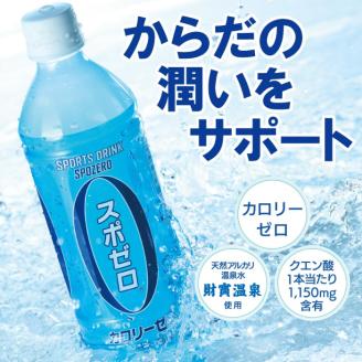 isa374 【定期便3回】スポーツドリンク 500ml 合計72本(24本×3回 