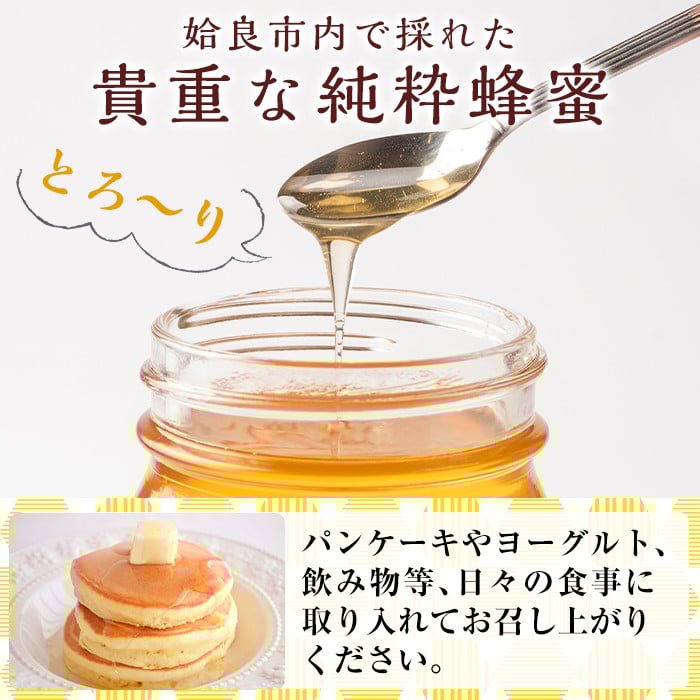 a686 国産！純粋はちみつ(600g)【神谷養蜂】 姶良市 姶良市産 はちみつ 蜂蜜 ハニー 純粋 純国産 常温 常温保存