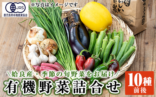 a967 姶良産 有機野菜の詰合せセット(10種前後)[今村農園]