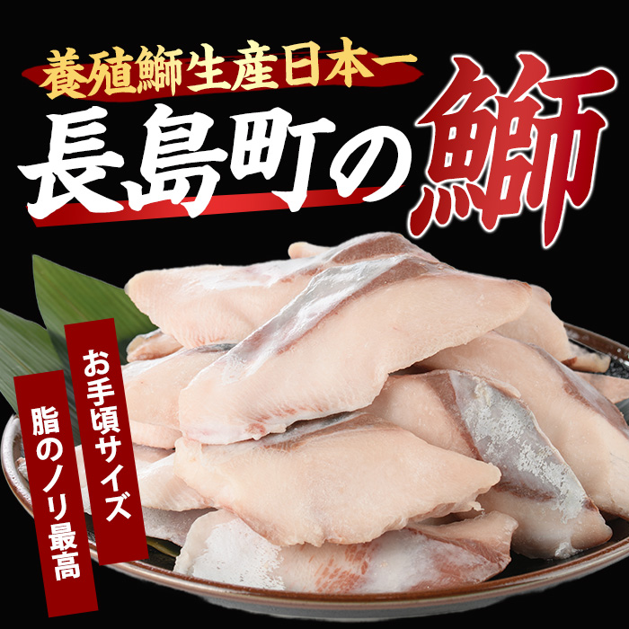 【先行予約】【皮なし】鰤の切り身（約1.0kg）【株式会社島水】_shimasui-7290