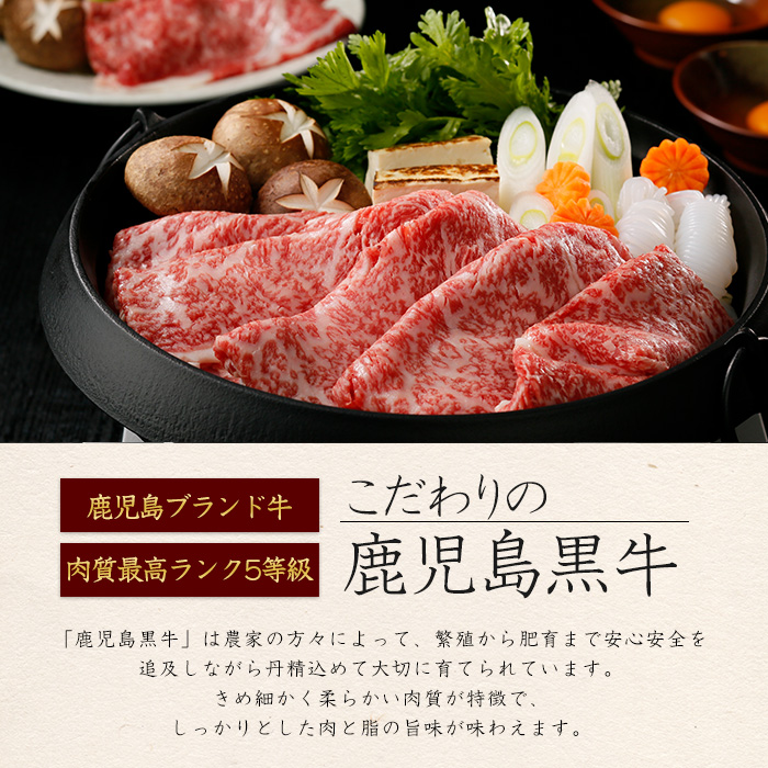 【特別企画】鹿児島県黒牛リブローススライス700ｇ（M-2201）ブランド牛 黒牛 牛肉 肉 すき焼き しゃぶしゃぶ リブロース スライス 霜降りおかず【JA鹿児島いずみ】_ja-7108