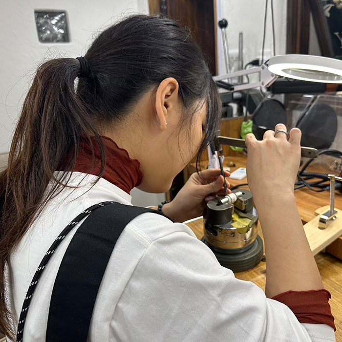 世界に一つの18金ペアリング制作体験チケット（2名様分） _k-smith-7157