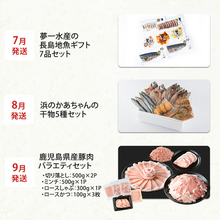 《毎月発送全12回》全事業者 長島町スペシャル定期便 _nagashima-1536