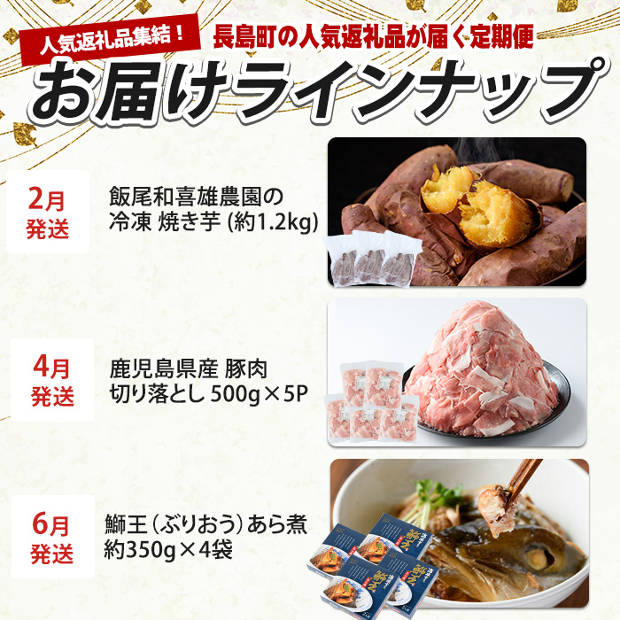 《偶数月発送全6回》全事業者 長島町スペシャル定期便 _nagashima-1537