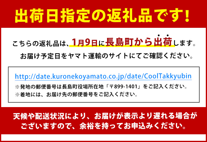 ＼年始発送 先行予約／＜数量限定＞【2027年1月9日発送】『旅サラダ』で紹介ぶりの王様「 鰤王 」 フィレ 半身 (約1.2～1.5kg・フィレ1枚) 産地直送 新鮮 旨味が抜群の 長島町 特産品 ブランド ぶり 鰤 ブリ 切り身 真空 冷蔵 刺身 ぶりしゃぶ しゃぶしゃぶ 魚 魚介 人気 ランキング 年末年始発送 【JFA】_jfa-7006-09