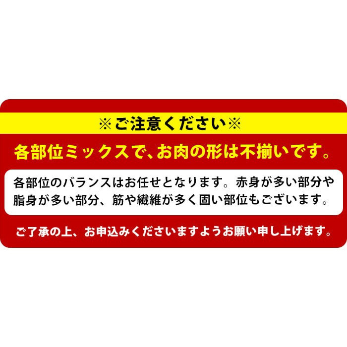 ＜定期便 毎月発送 全3回＞鹿児島県産 豚肉切落し (500g×5P) 2.5kg 【スターゼン】 _starzen-1407