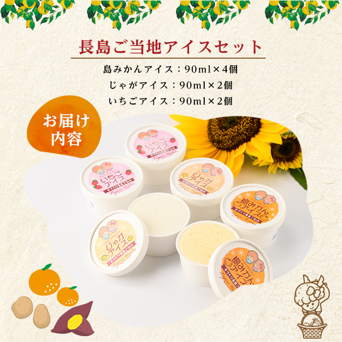 長島ご当地アイスセット(8個)【レガーレ・ワキタ】_waki-7333