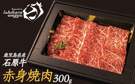 石原牛の赤身焼肉セット(300g) 石原牛 赤身 焼肉用 国産 牛 ウシ 牛肉 焼肉 BBQ バーベキュー ビーフ 冷凍【石原PRO】_ishihara-7088