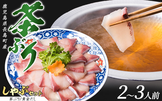 茶ぶりのどん薩摩の黄金だししゃぶしゃぶセット(2～3人前)【株式会社Never Land】_never-7263