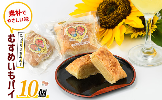 長島むすめいもパイ(10個)【レガーレ・ワキタ】_waki-7335