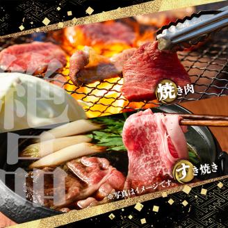 y421 鹿児島黒牛焼肉すき焼きセット(焼肉用バラ肉500g・すきやき用肩ロース500g) 国産 九州産 鹿児島県産 牛肉 黒牛 黒毛和牛 和牛 お肉 BBQ 焼き肉 すき焼き しゃぶしゃぶ ロース肉 ロース 冷凍【さつま屋産業】