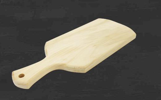 匠の技「銀杏まな板　西郷型大（取手付）」