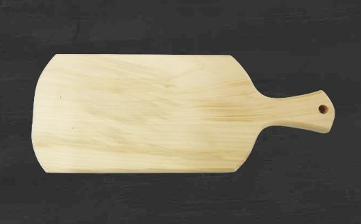 匠の技「銀杏まな板　西郷型大（取手付）」