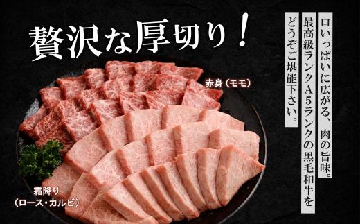 【極上焼肉セット】黒毛和牛（霜降・赤身）＆牛タン