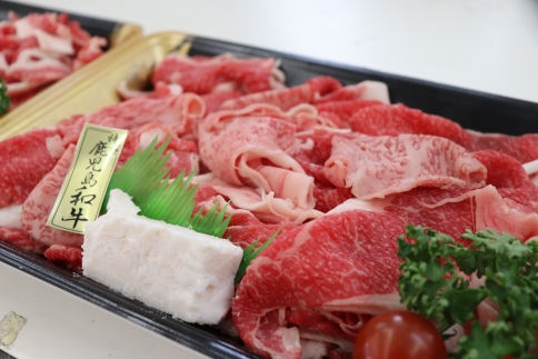 鹿児島黒牛小間切れ１kg（A4～A5等級）