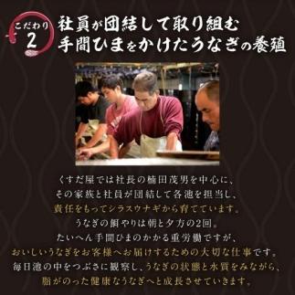 【年内発送】くすだ屋の鰻2尾_150gx2
