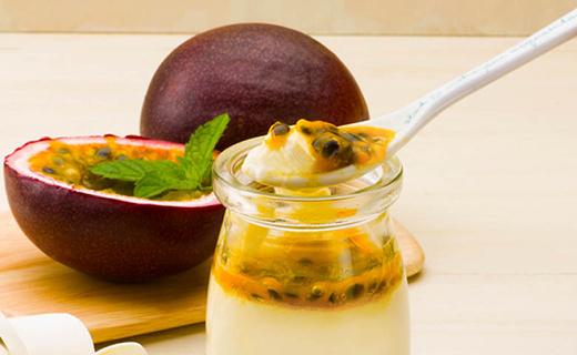 冷凍チーズプリン「おおさきパッションフルーツ」