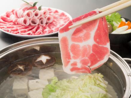 №3048-1 鹿児島黒豚四段重しゃぶしゃぶセット