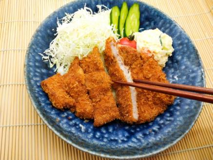 №1132-3 【かごしま黒豚】トンカツ用＜上ロース＞