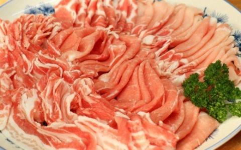 №2033-2　かごしま黒豚（ロース・バラ肉・切り落とし）【鉄板焼き・生姜焼き・炒め物】